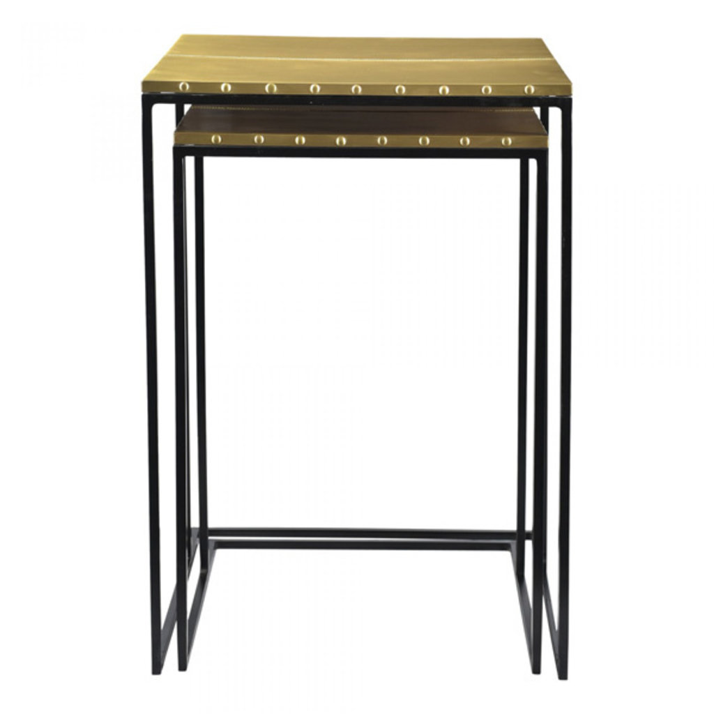 Moe's Home Collection Rivet Nesting Tables Set of 2