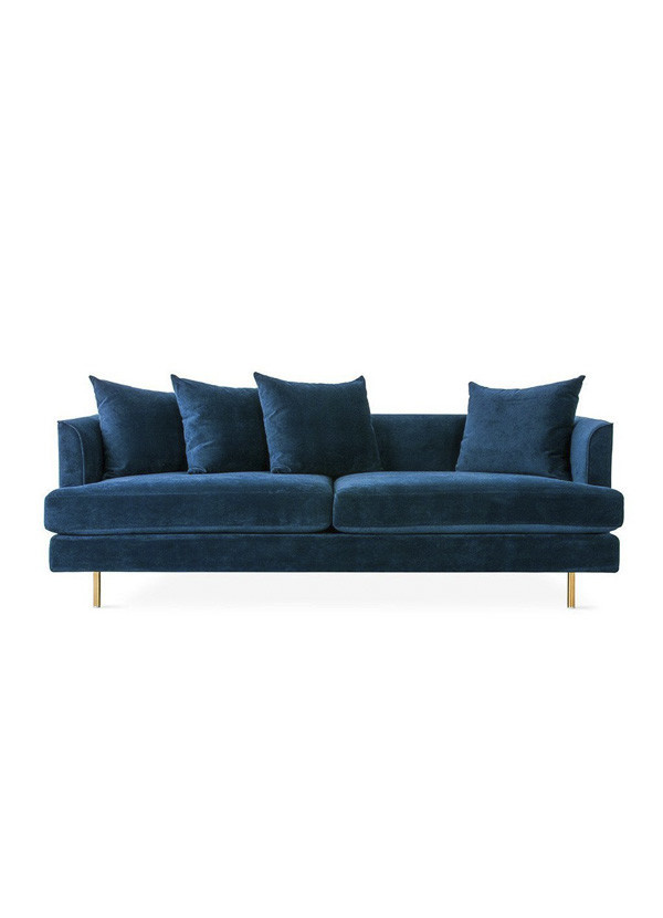 Margot Sofa Velvet Midnight Direct Furniture Modern Home