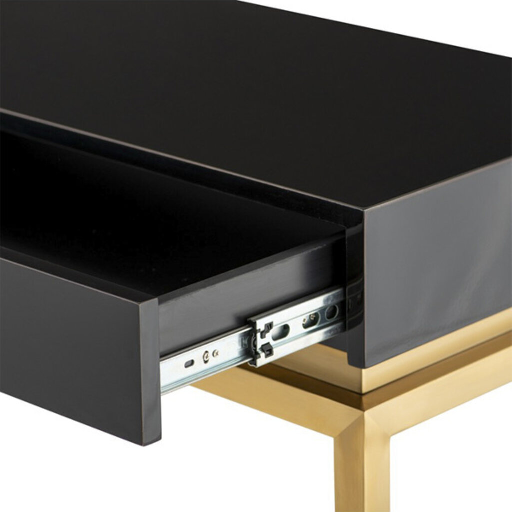 Isabella Console - Black Gold legs