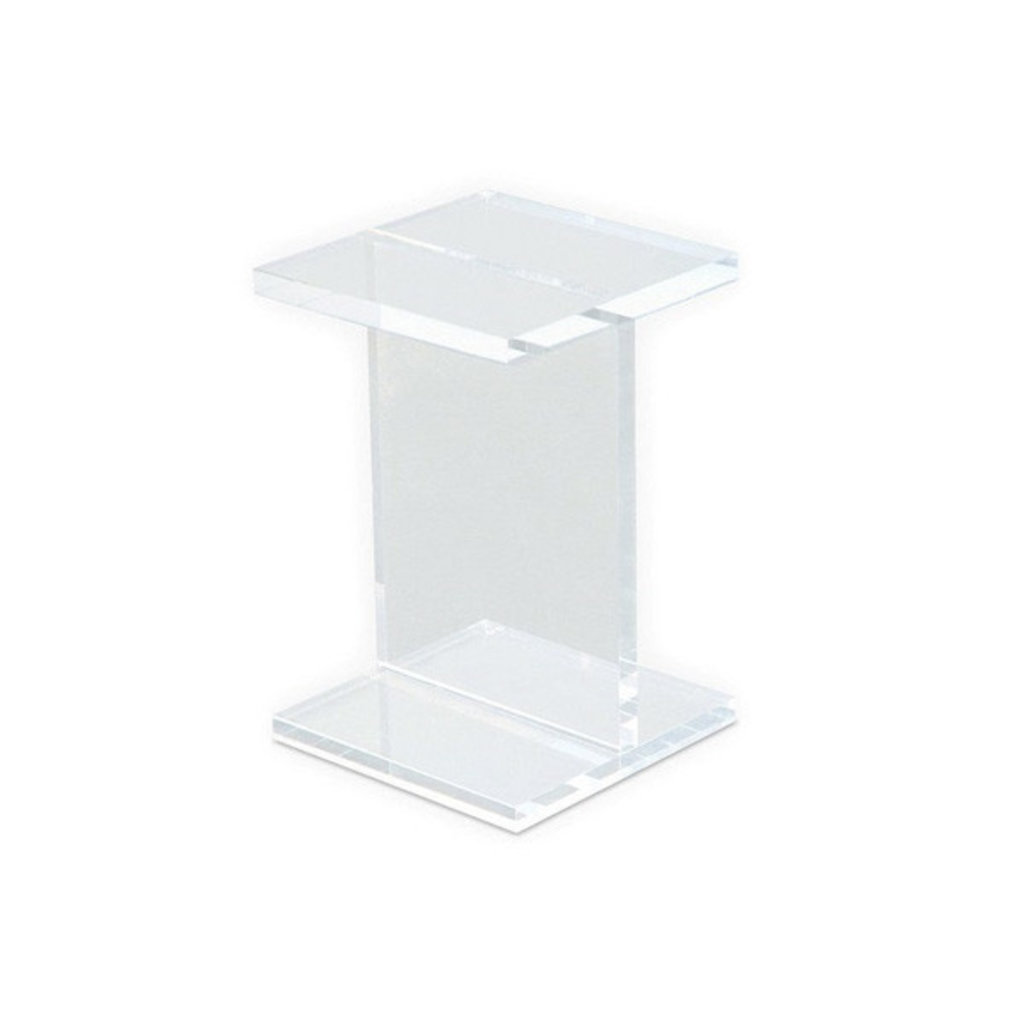 Gus Modern Acrylic I-Beam Table