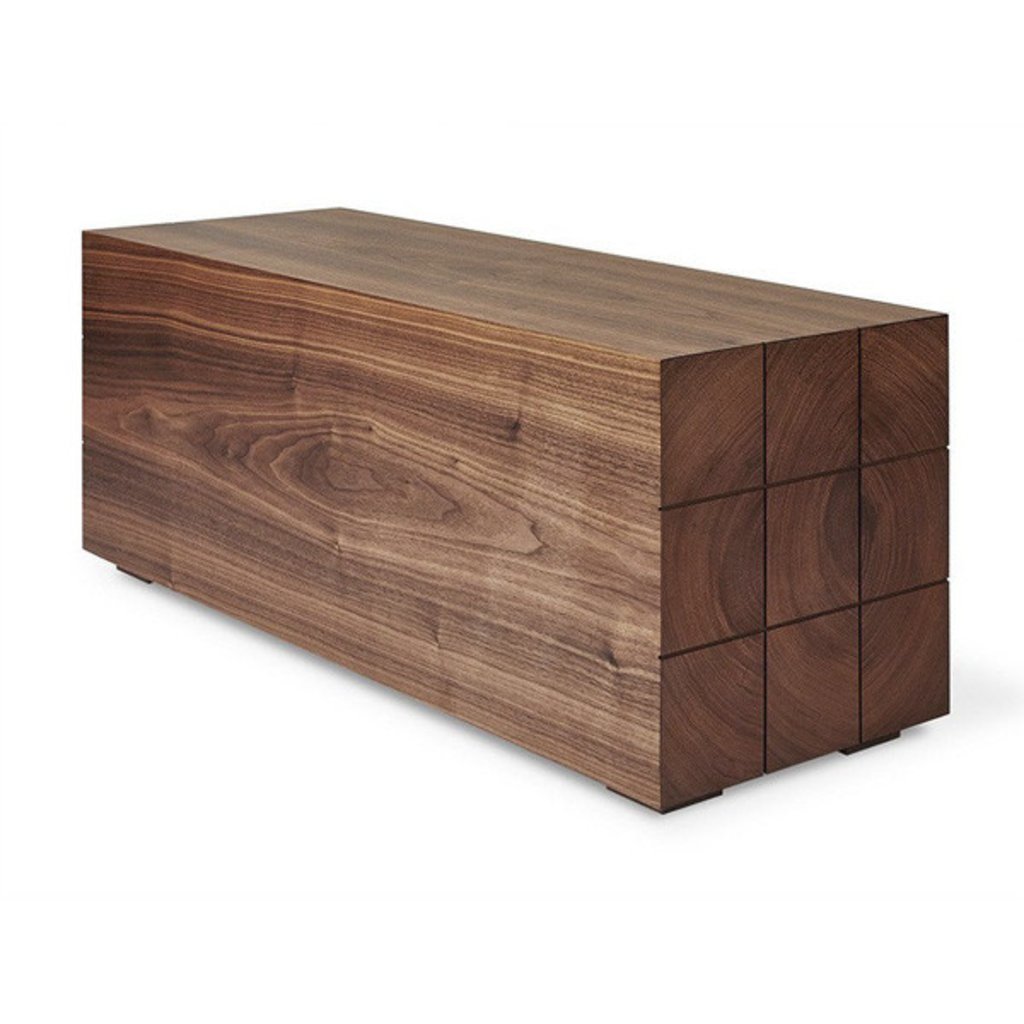 Gus Modern Mix Block Table Walnut