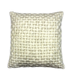 Moe's Home Collection Cozy Pillow Off White 20x20