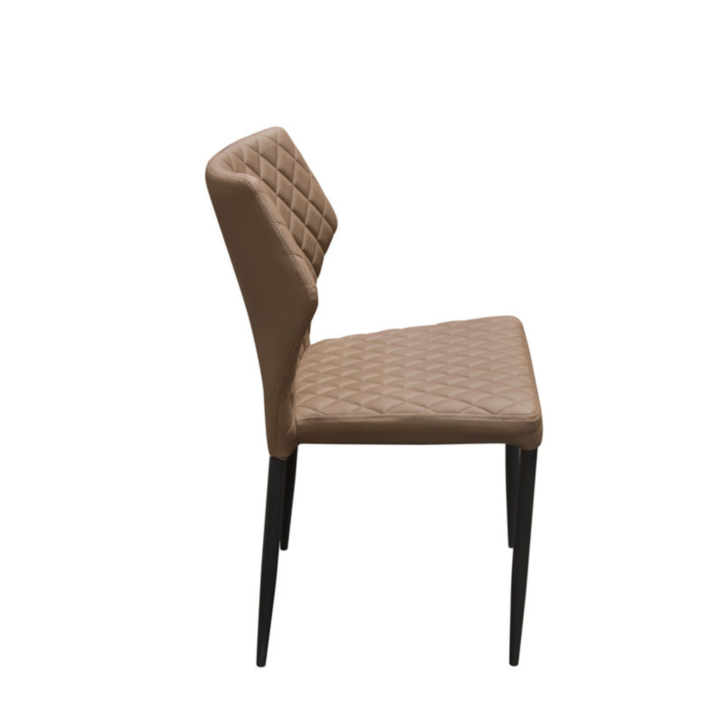 Milo Dining Chair Brown Direct Furniture Modern Home