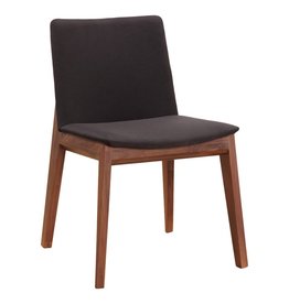 Moe's Home Collection Deco Dining Chair Black-M2