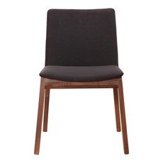 Moe's Home Collection Deco Dining Chair Black-M2