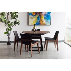 Moe's Home Collection Deco Dining Chair Black-M2