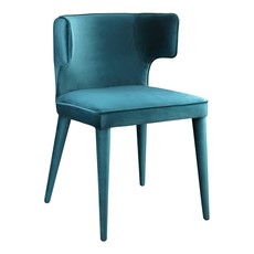 Moe's Home Collection Jennaya Dining Chair Teal