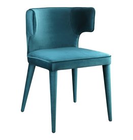 Moe's Home Collection Jennaya Dining Chair Teal