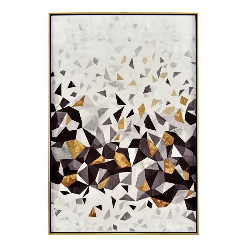 Moe's Home Collection Falling Triangles Wall Décor