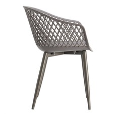 Moe's Home Collection Piazza Outdoor Chair Grey-M2