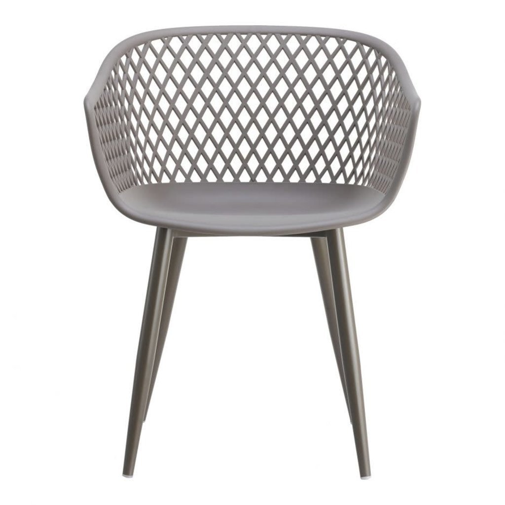 Moe's Home Collection Piazza Outdoor Chair Grey-M2