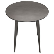 Diamond Sofa Eclipse End Table Iron Finish