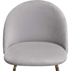 Diamond Sofa Lilly Counter Stool Velvet / Grey