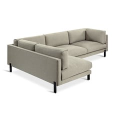 Gus Modern Silverlake Sectional LF Andorra Almond