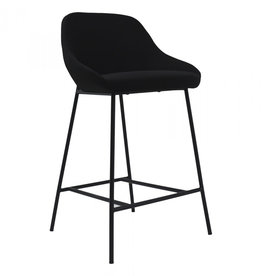 Moe's Home Collection Shelby Counter Stool Black