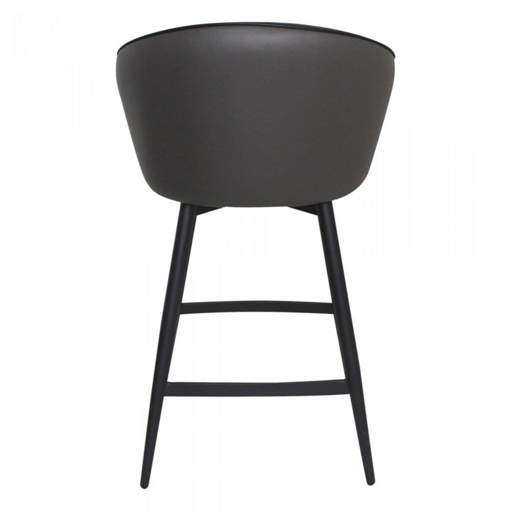 Moe's Home Collection Webber Swivel Counter Stool Charcoal