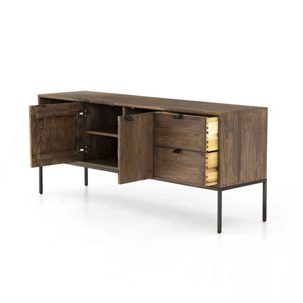 Four Hands Trey Media Console-Auburn Poplar