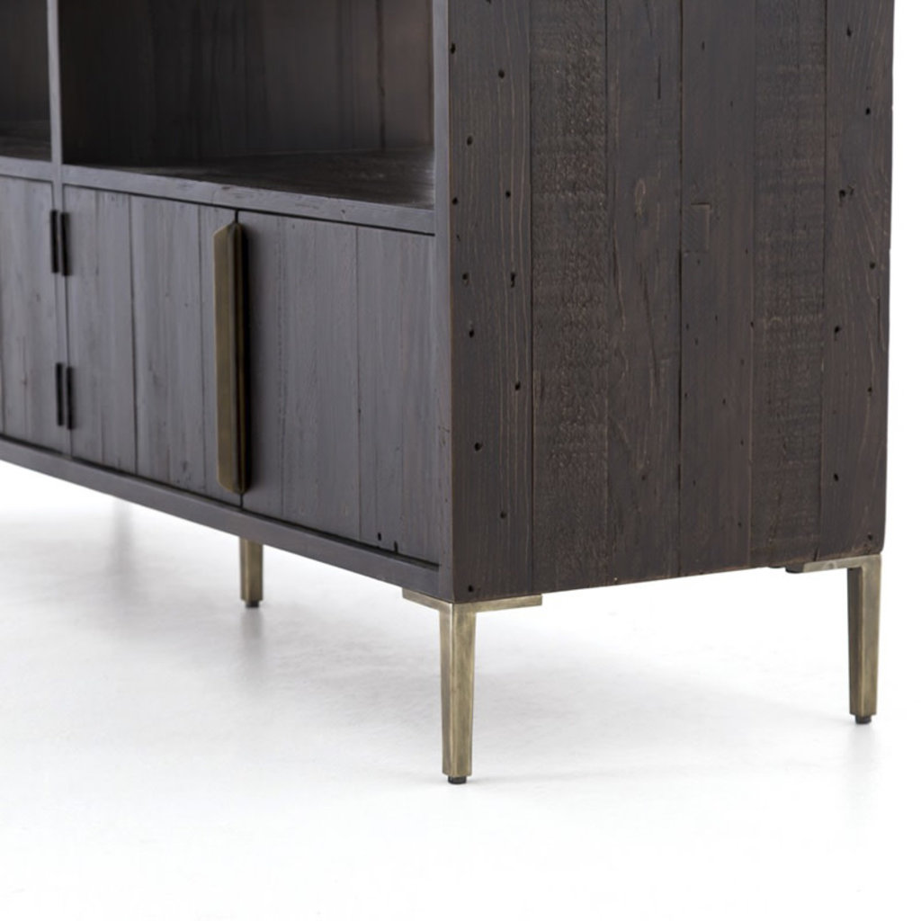 Four Hands Wyeth Media Console-Dark Carbon