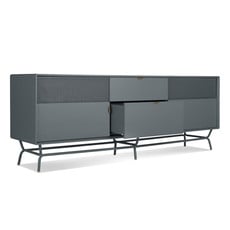 BluDot Dang 2 Door / 2 Drawer Console Marine Blue