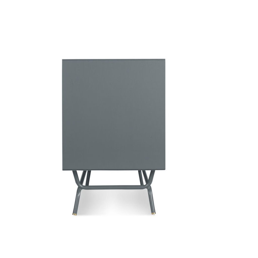 BluDot Dang 2 Door / 2 Drawer Console Marine Blue