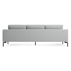BluDot New Standard Sofa 92" Maharam in Intaglio Fabric Black Legs