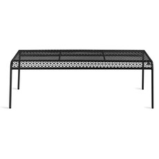 BluDot Hot Mesh Bench Black