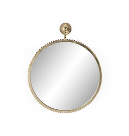 Four Hands Cru Large Mirror-Aged Gold
