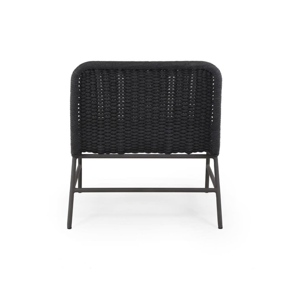 Four Hands Bruno Outdoor Chair-Dark Grey Rope