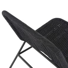 Four Hands Bruno Outdoor Chair-Dark Grey Rope