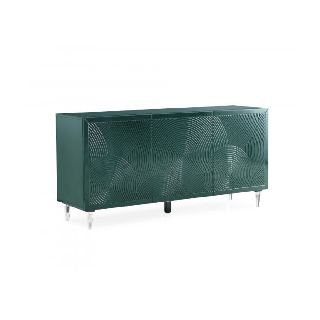 Madison Green Lacquer Buffet