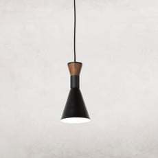 Four Hands Walt Pendant-Powder Coated Black & White