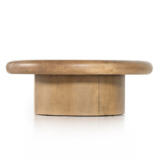 Four Hands Zach Coffee Table-Burnished Parawood