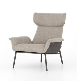 Four Hands Anson Chair-Nubuck Charcoal