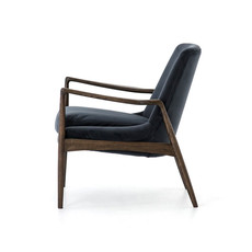 Four Hands Braden Chair-Modern Velvet Shadow