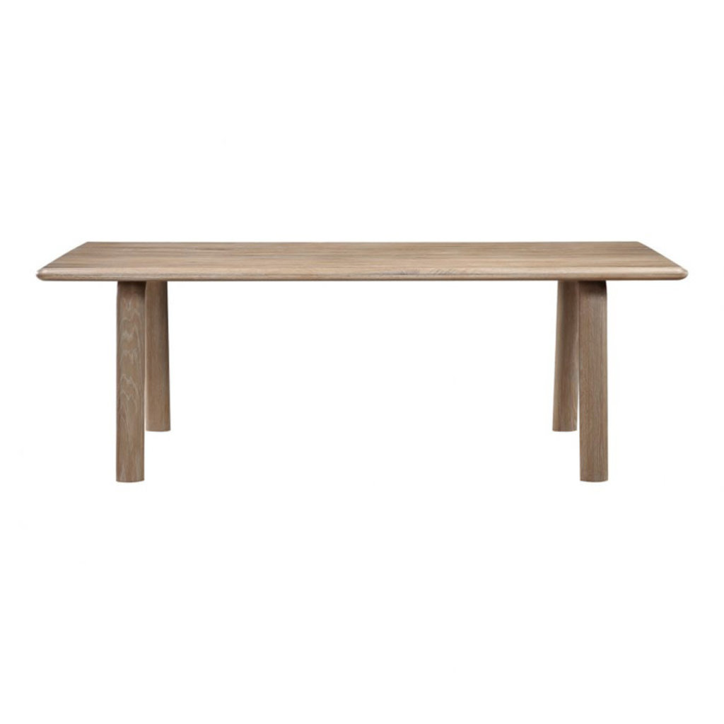 Moe's Home Collection Malibu Dining Table White Oak