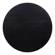 Moe's Home Collection Godenza Dining Table Round Black Ash