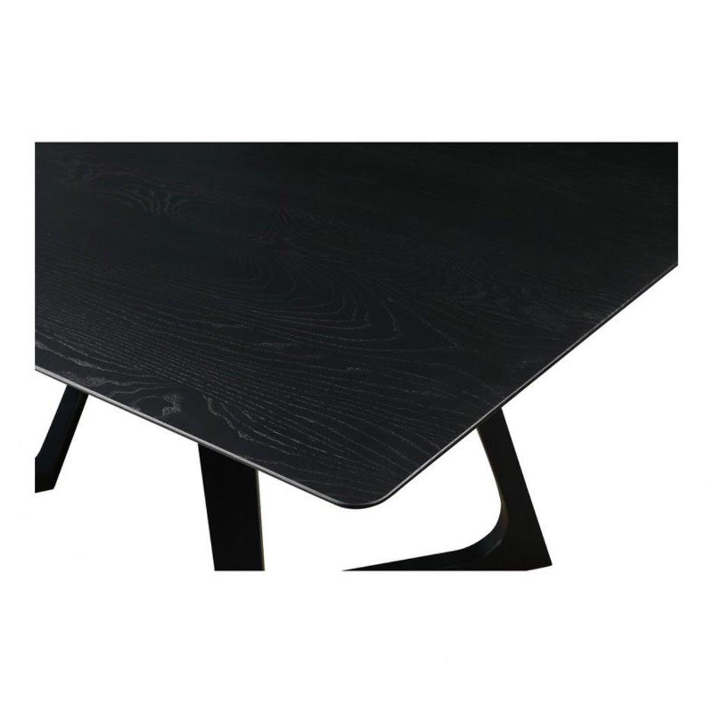 Moe's Home Collection Godenza Dining Table Rectangular Black Ash