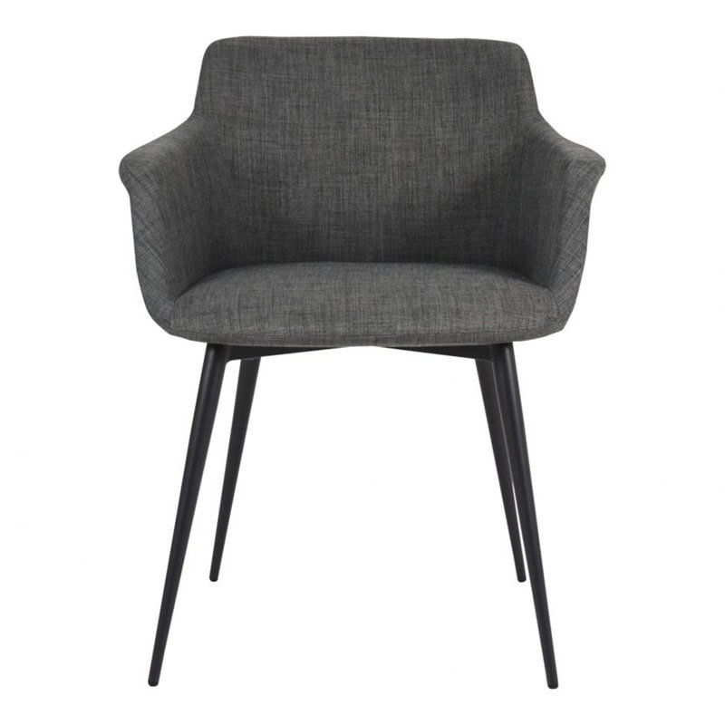 Moe's Home Collection Ronda Arm Chair Grey