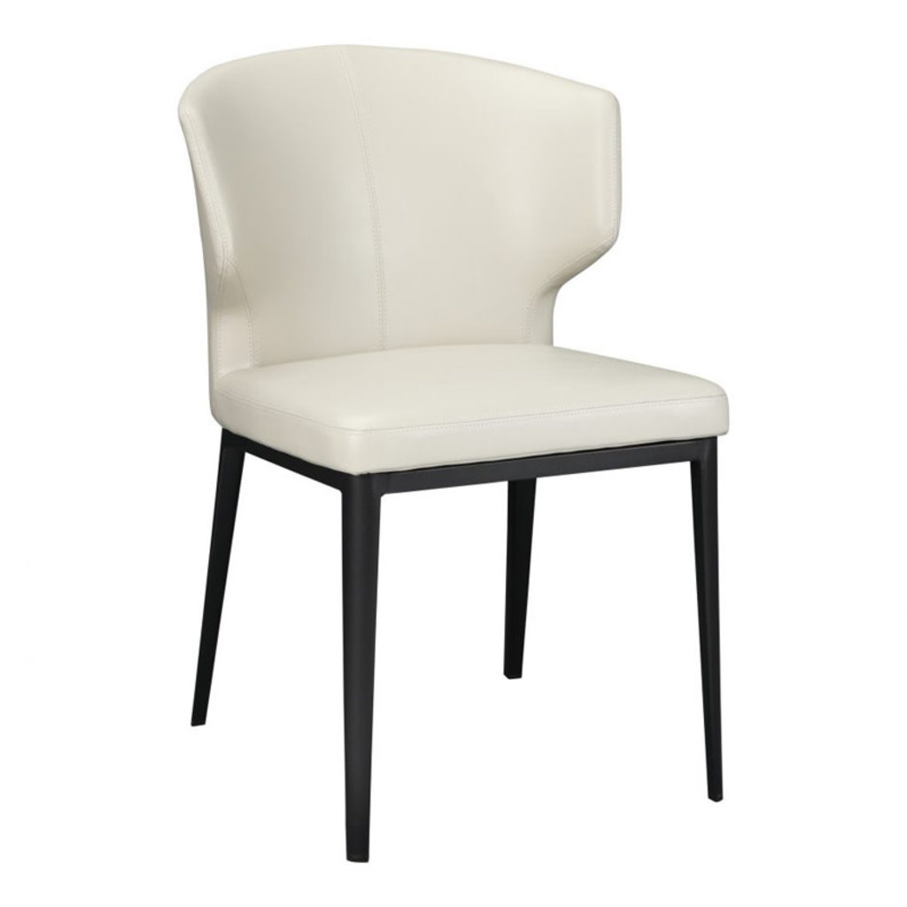 Moe's Home Collection Delaney Side Chair Beige-M2