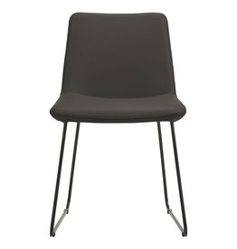 Moe's Home Collection Villa Dining Chair Black-M2
