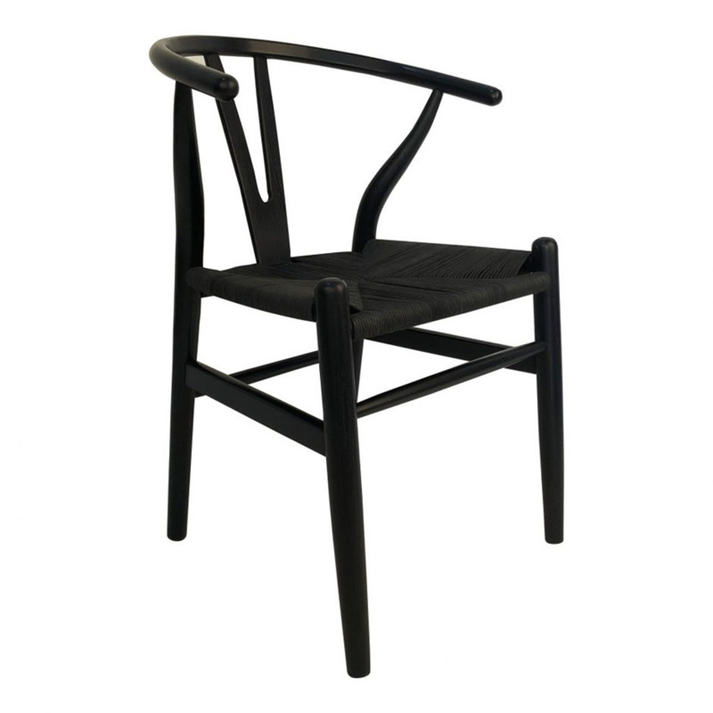 Moe's Home Collection Ventana Dining Chair Black-M2