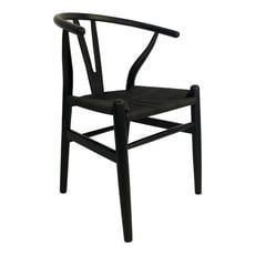 Moe's Home Collection Ventana Dining Chair Black-M2