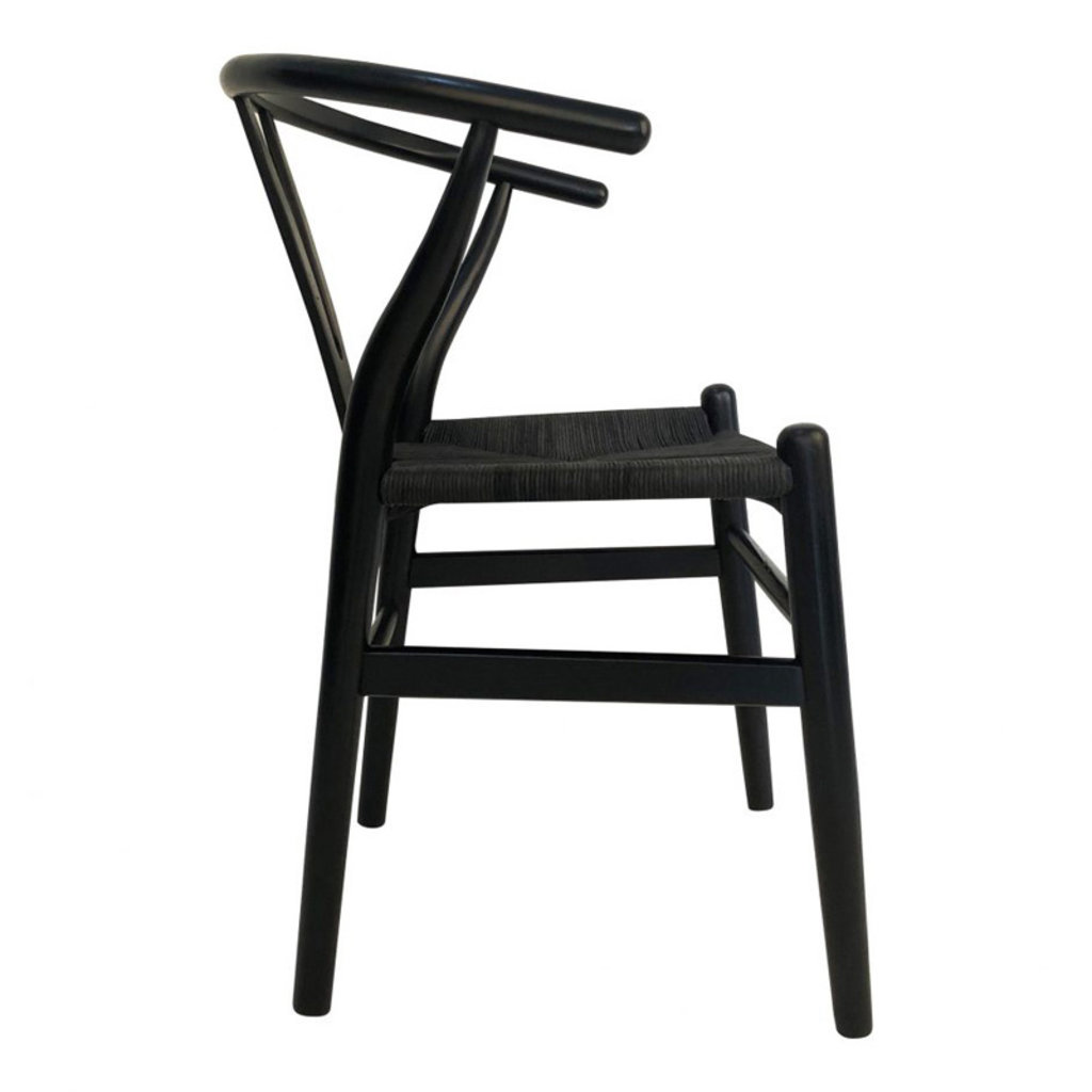 Moe's Home Collection Ventana Dining Chair Black-M2