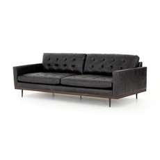 Four Hands Lexi Sofa-89"-Sonoma Black