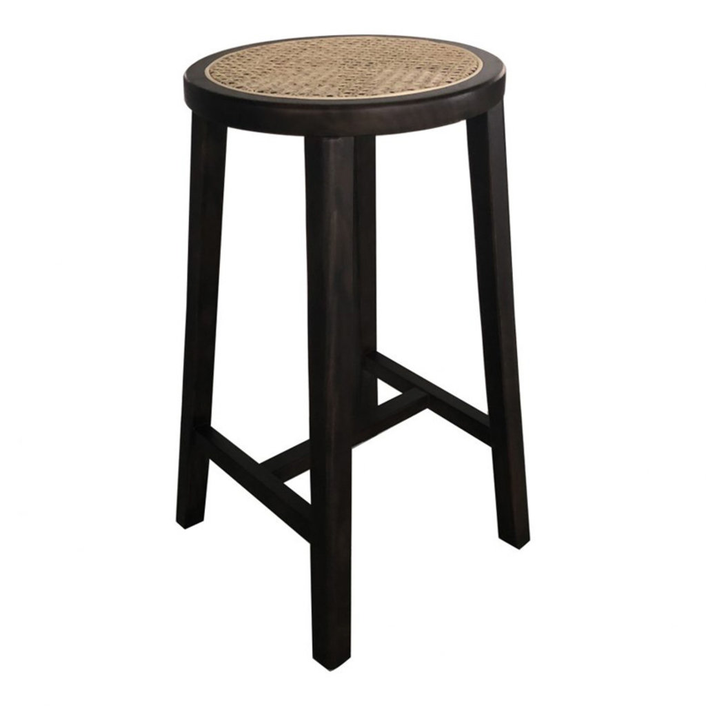 Moe's Home Collection Mcguire Counter Stool Dark Brown