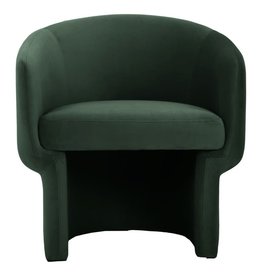 Moe's Home Collection Franco Chair Dark Green
