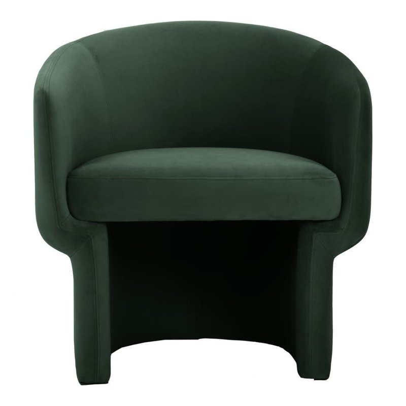 Moe's Home Collection Franco Chair Dark Green