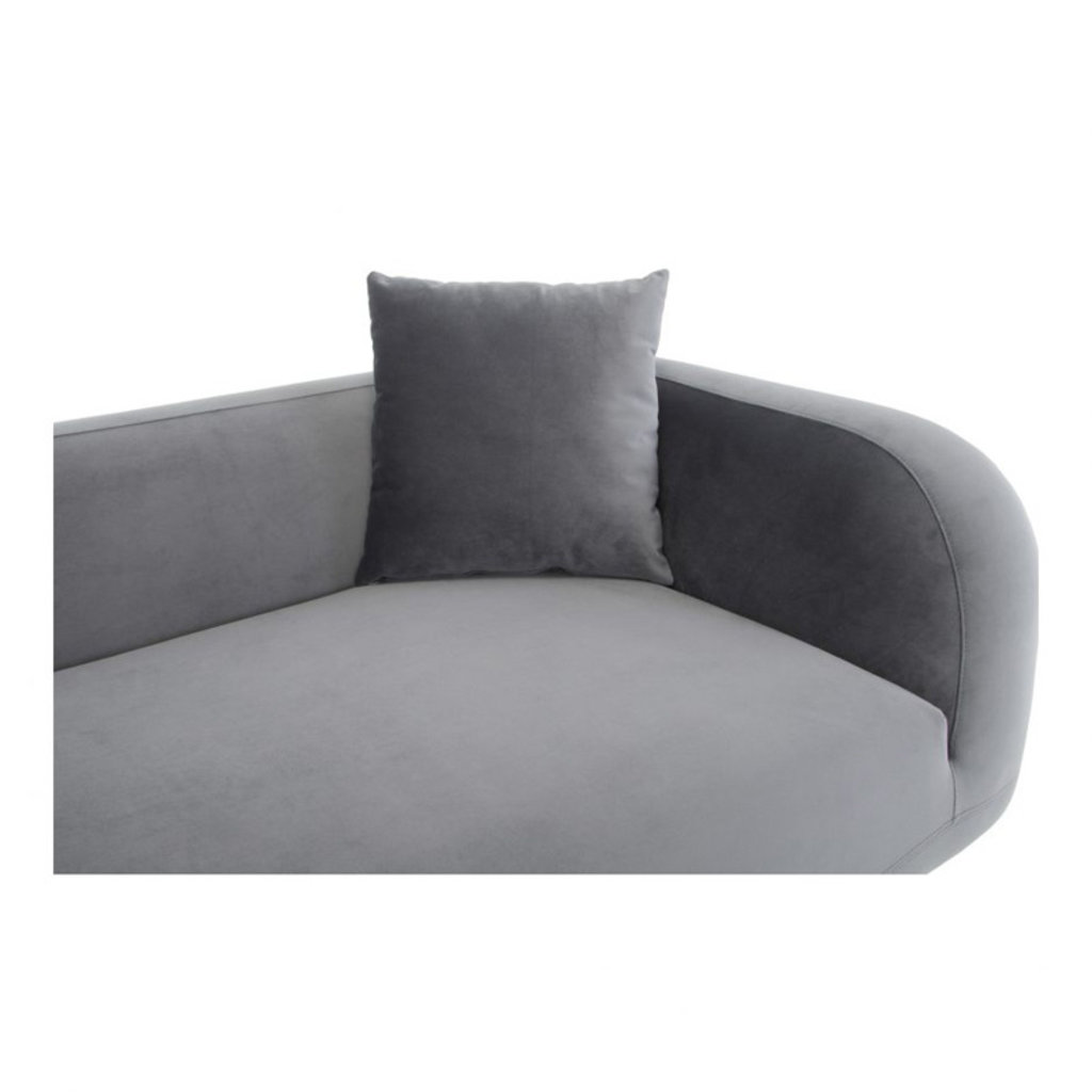 Moe's Home Collection Deleuze Chaise Anthracite