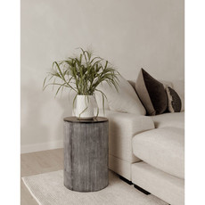 Moe's Home Collection Althea End Table Black Patina