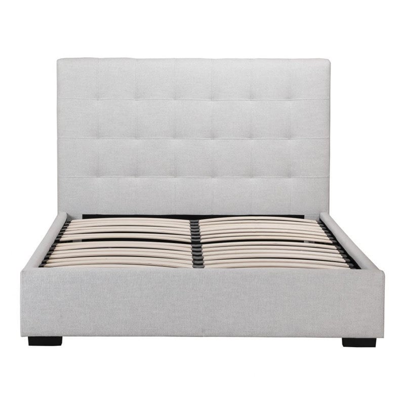 Moe's Home Collection Belle Storage Bed King Sand